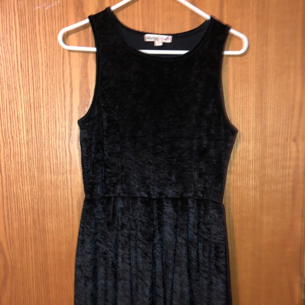 Black Velvet Dress